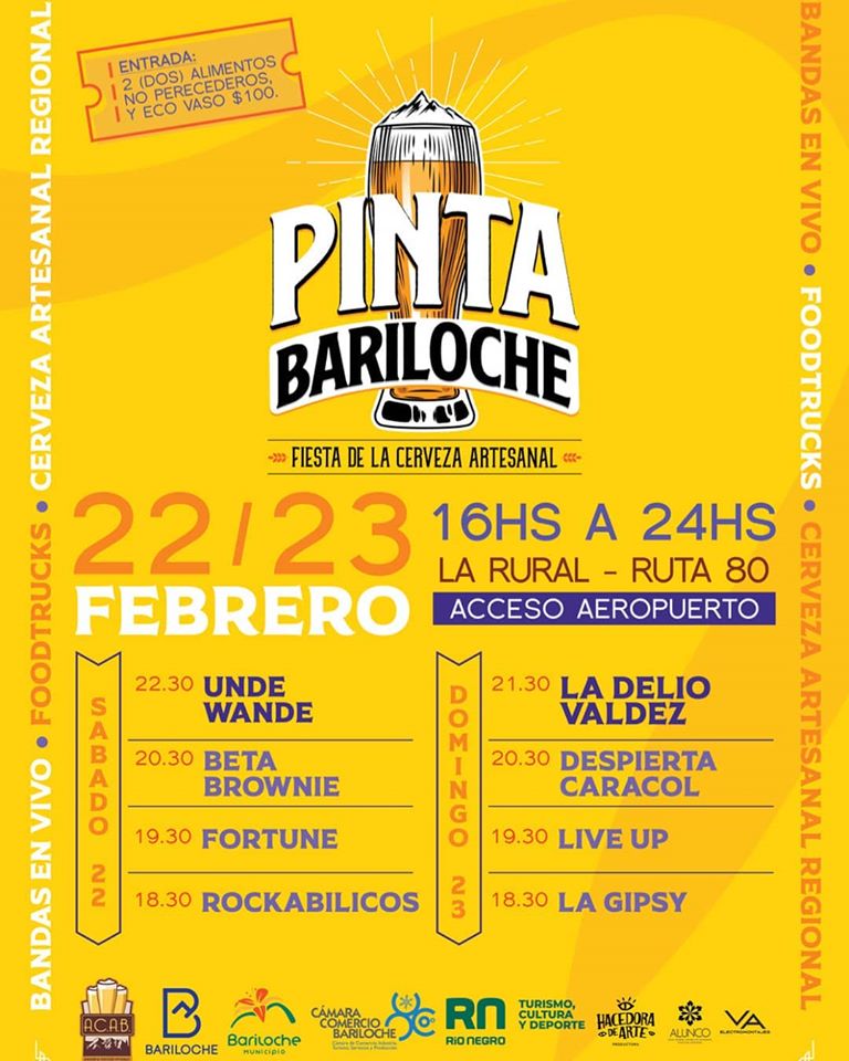 Pinta Bariloche, la Fiesta de la Cerveza Artesanal