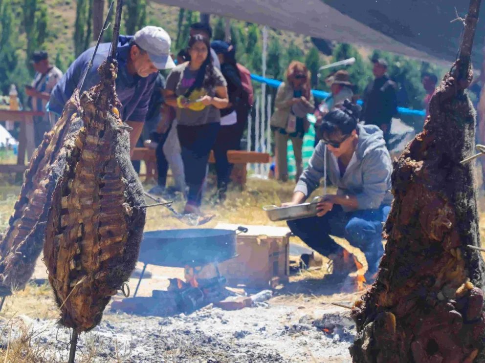 Cocina al fuego